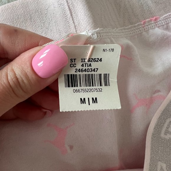 PINK Victoria's Secret christmas boxer boyshort underwear panties medium nwt - Picture 3 of 7